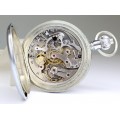 ceas de buzunar Minerva cronograf. calibru 19CH. cca 1930